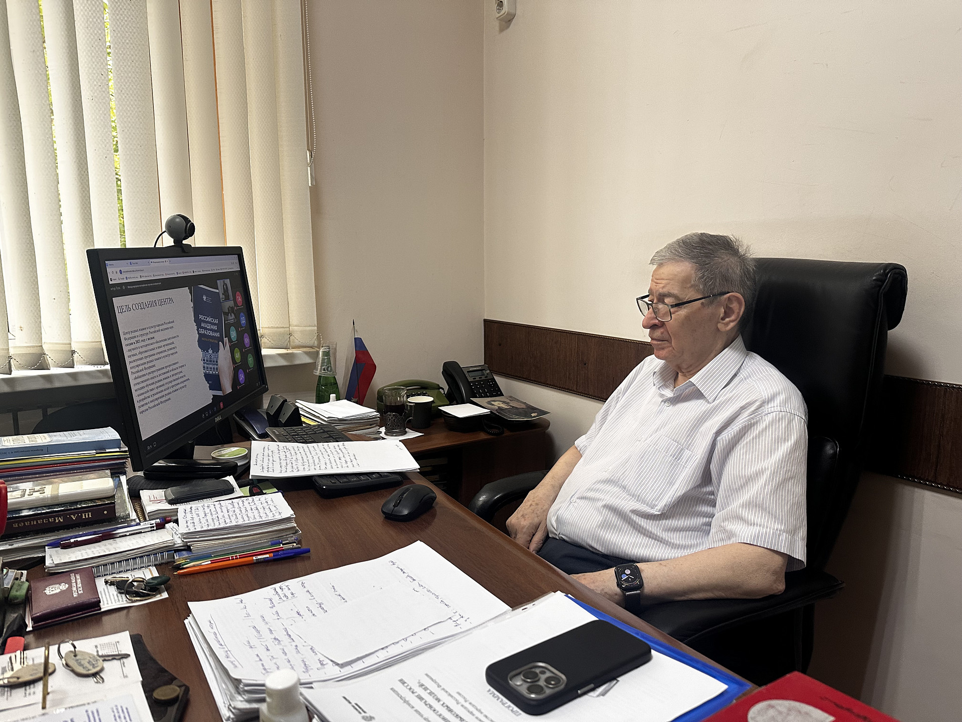 Профессор ДГУ открыл Международную конференцию в РАО